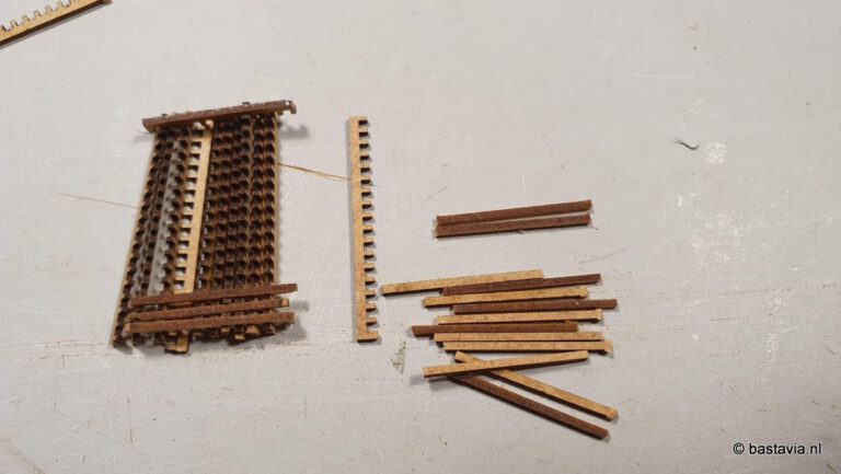 Dekrooster stort in elkaar