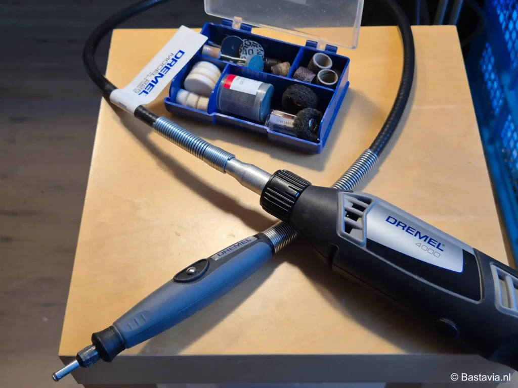 Dremel met flexibele as