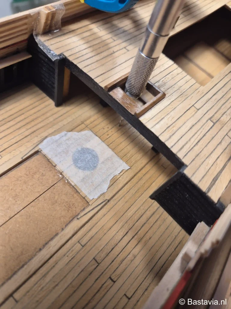 Gat boren 3-schijfsknecht