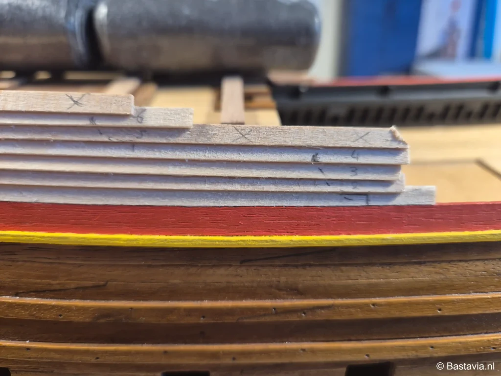 Fortuining aftekenen