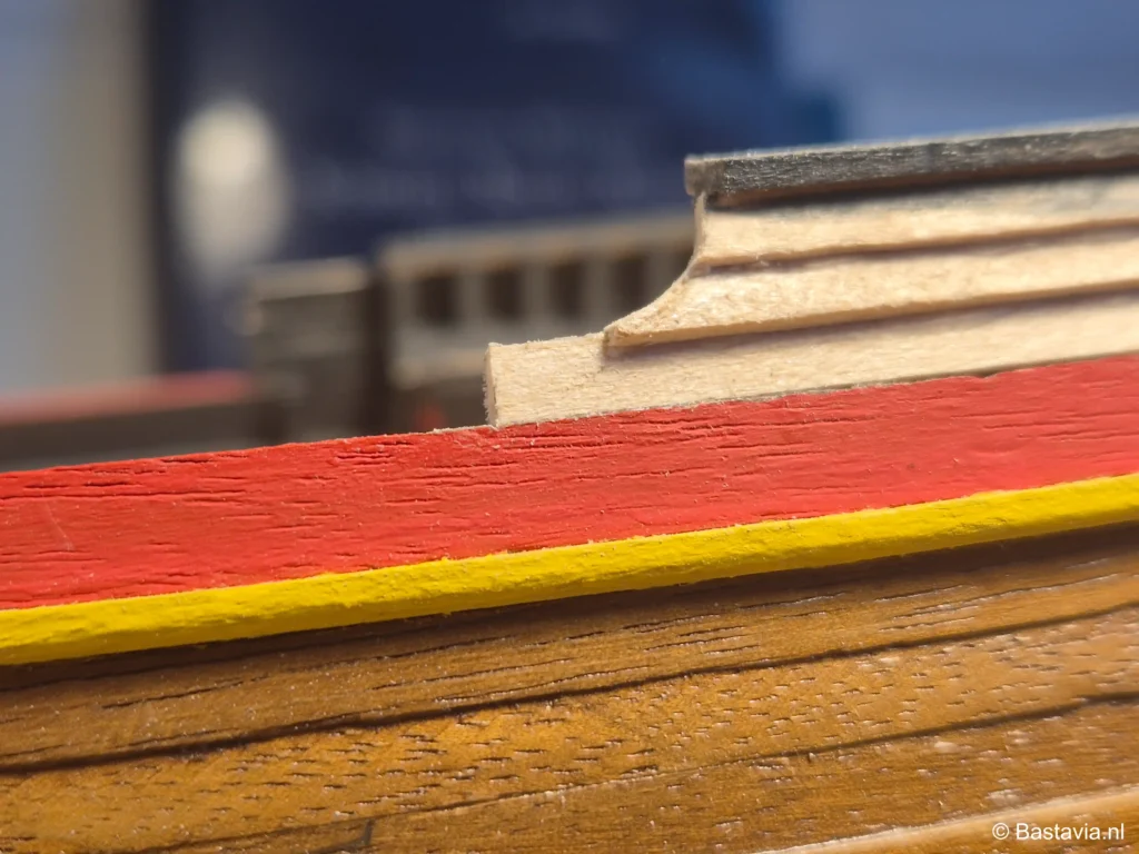 Fortuining in vorm bakdek