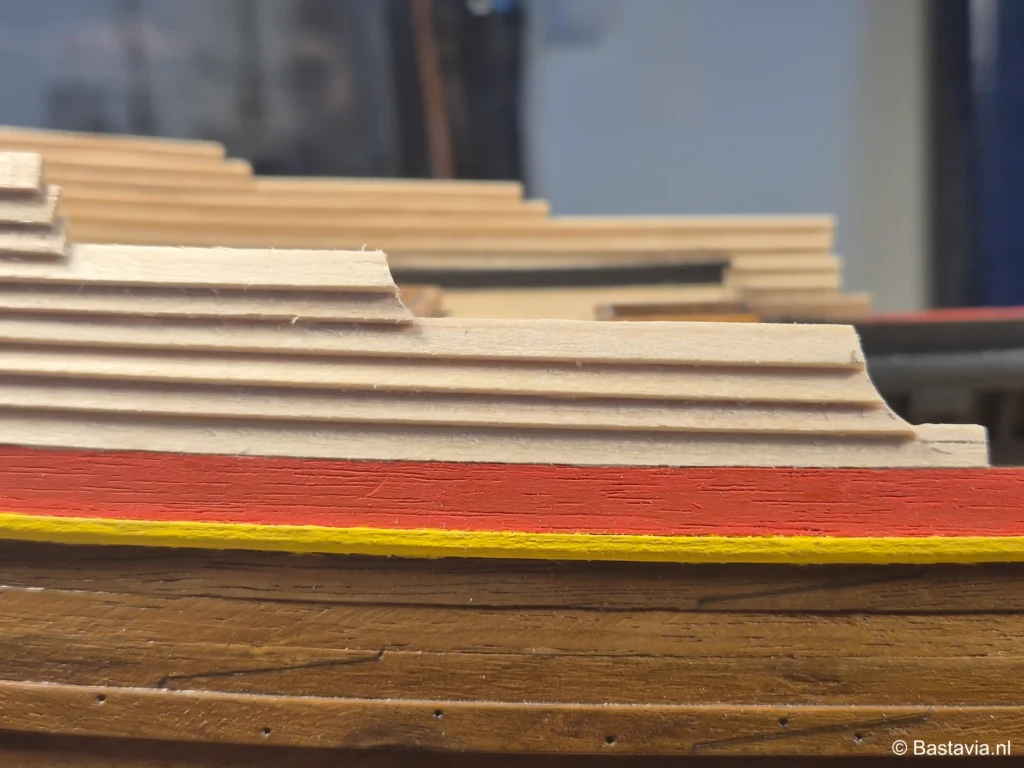 Fortuining in vorm halfdek