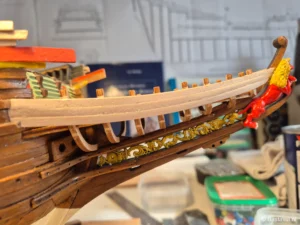 Galjoen beplanking SB