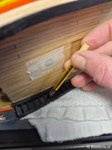 Schilderen stutten bakdek