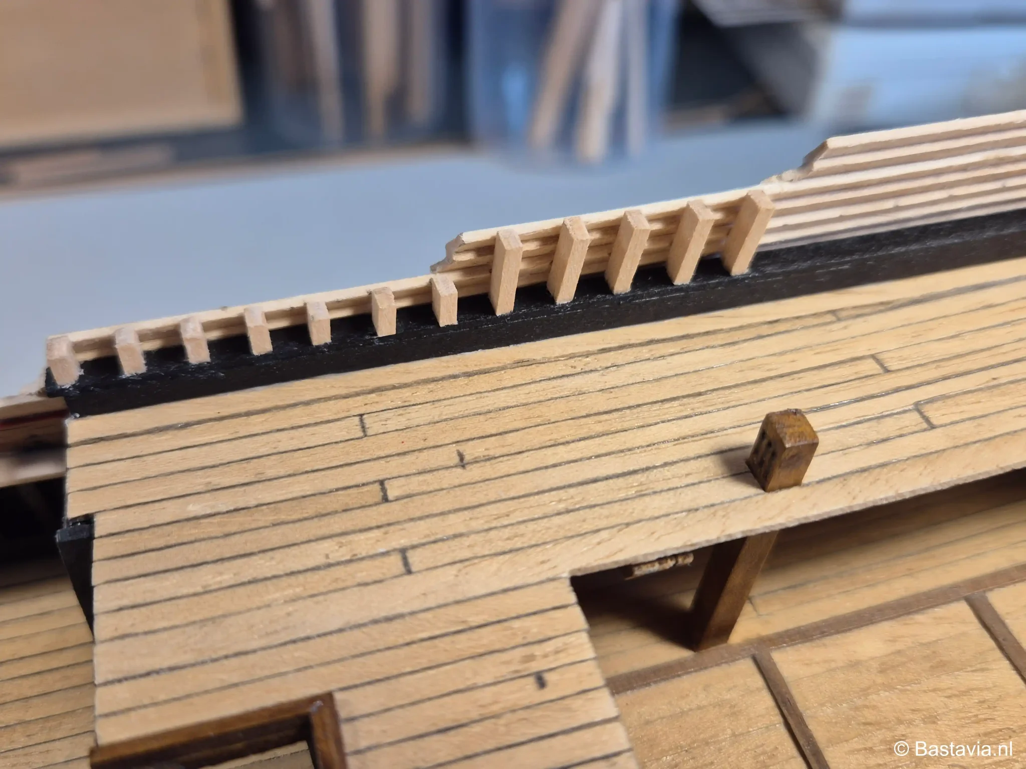 Stutten halfdek