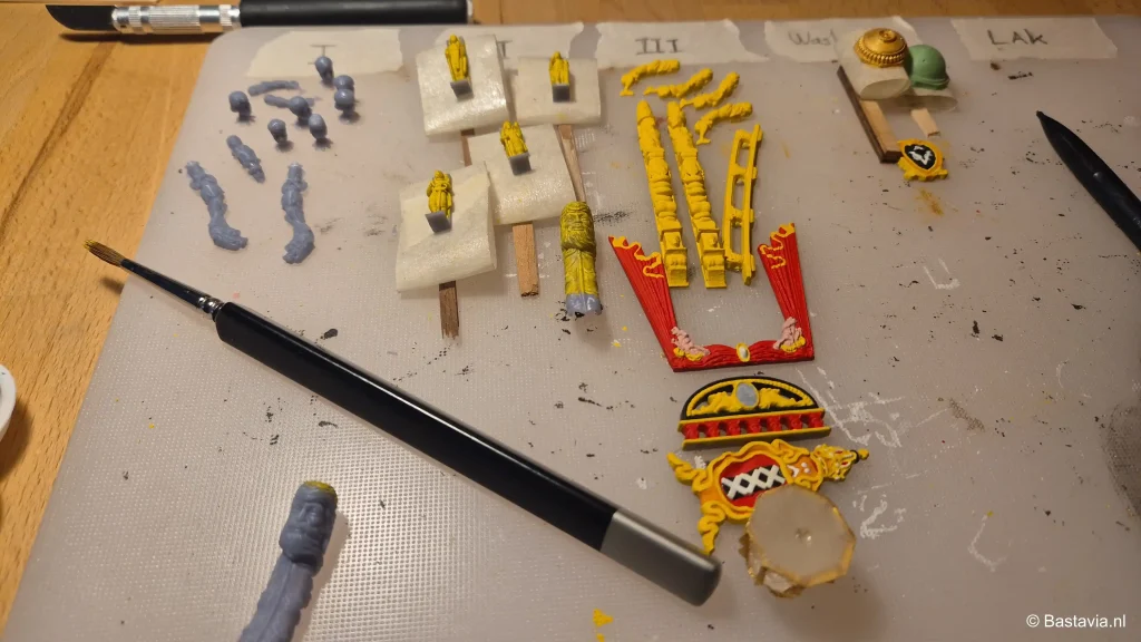 Schilderen ornamenten in 5 fasen